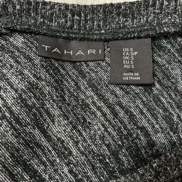 Tahari Sweater Buttons Cardigan Slouch Oversized - Picture 5 of 7